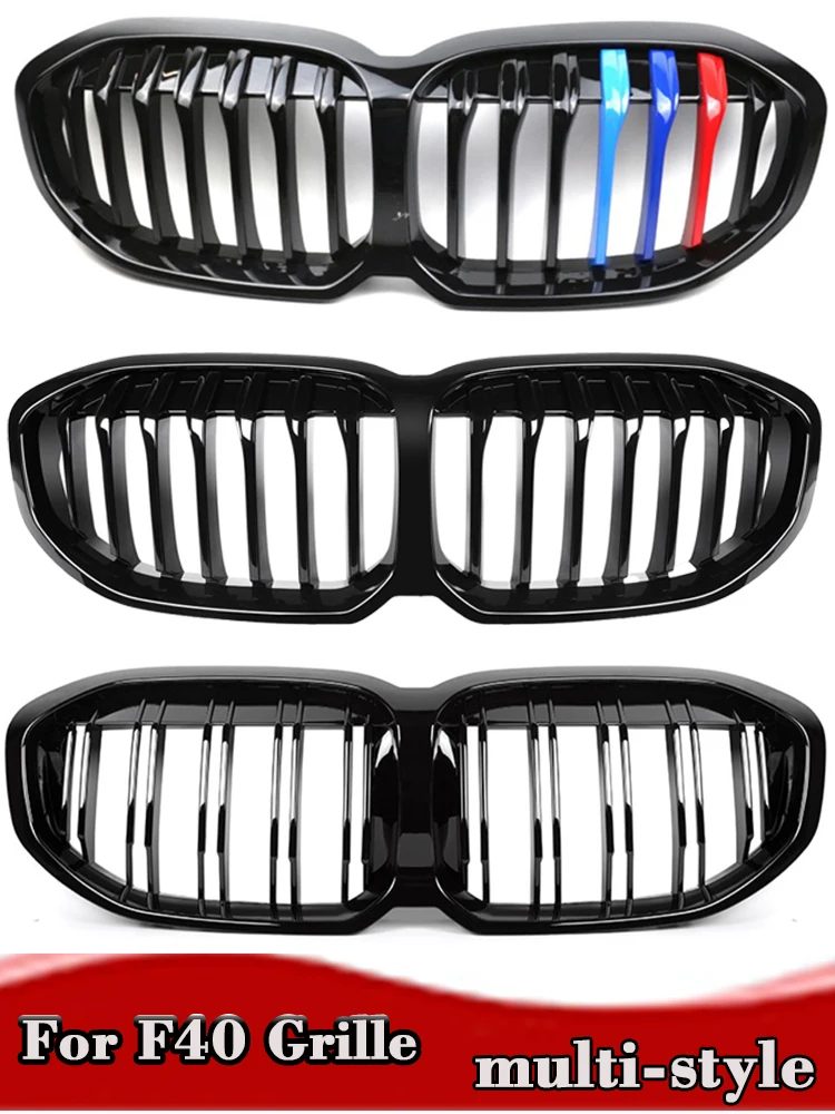 

F40 Grille Car Front Grille For BMW New 1 Series F40 2020-IN F40 Front Bumper Hood Kidney Racing Grill F40 Auto Accessories
