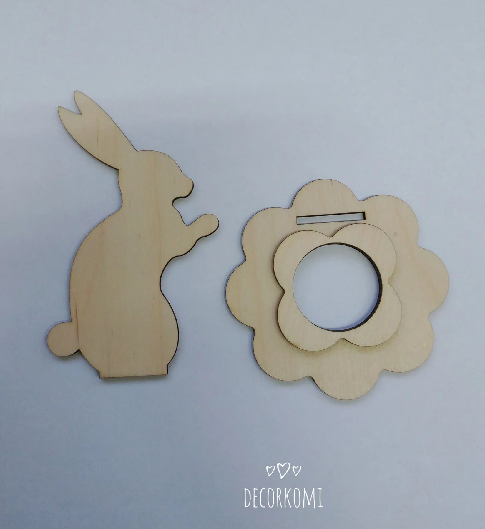 Пасхальная подставка для яйца &quotЗайка&quot ДекорКоми 10шт | Мобильные телефоны и