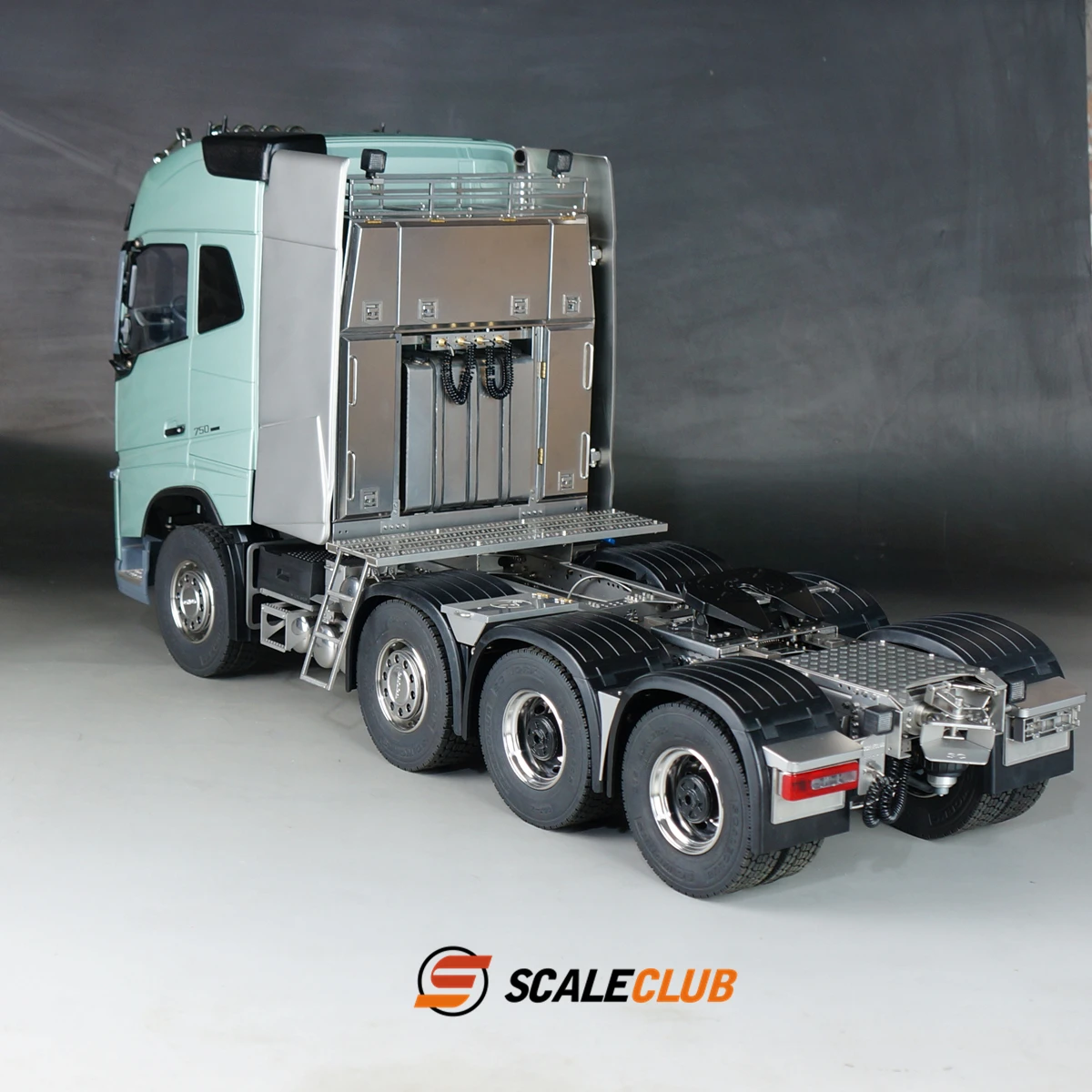 

Scaleclub Model 1/14 For Tamiya Regal Volvo Heavy Tow SLT 8X8 Tractor Truck Oka For Lesu Scania Man Actros Volvo Car Parts