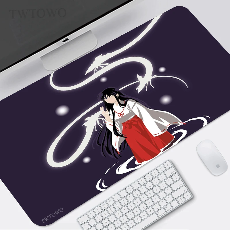 

Inuyasha Mouse Pad Gamer XL Large Home Computer Custom Mousepad XXL Soft Carpet Natural Rubber PC Mouse Mat Desktop Mouse Pad