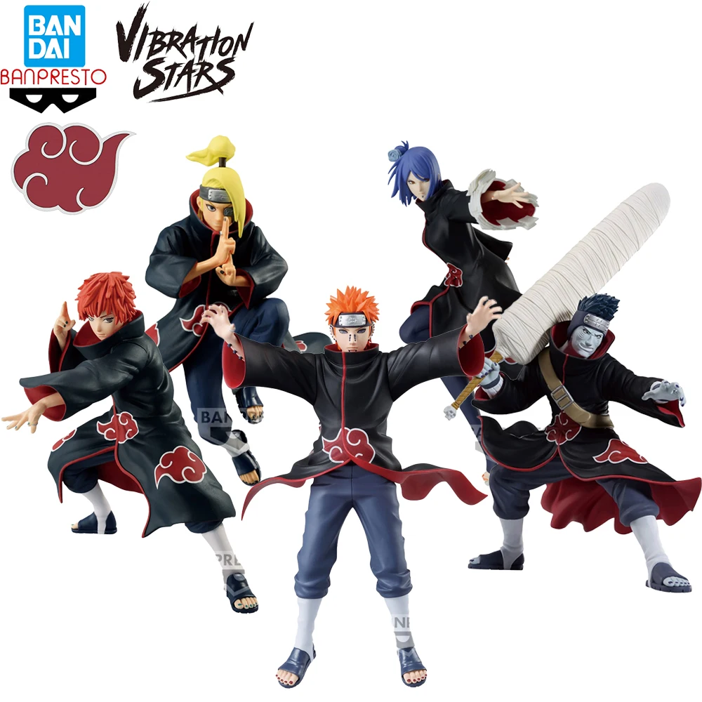 В наличии оригинальные подлинные Bandai Banpresto вибрационные звезды Наруто Акацуки
