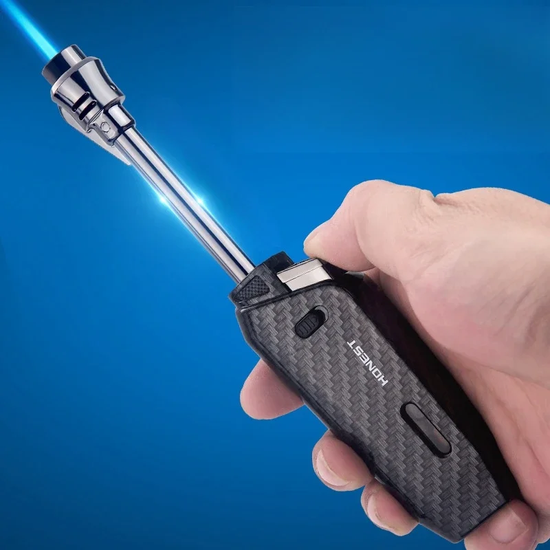 Телескопическая газовая зажигалка для барбекю и синего пламени