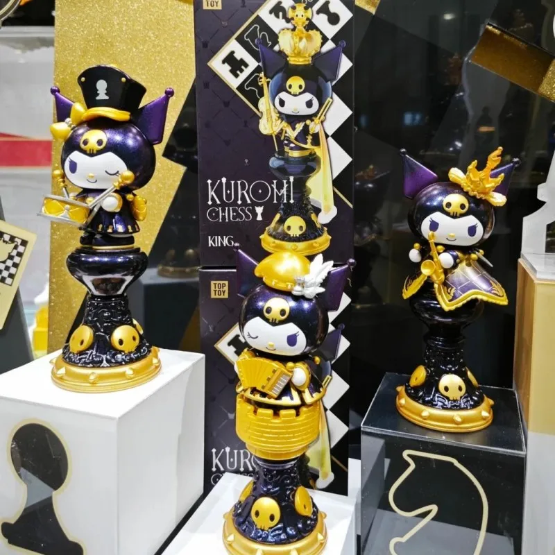 Saniro Kuromi Chess Series слепая коробка Guess Bag Фигурка Mystery Surprise Box Аниме Декор Подарок на