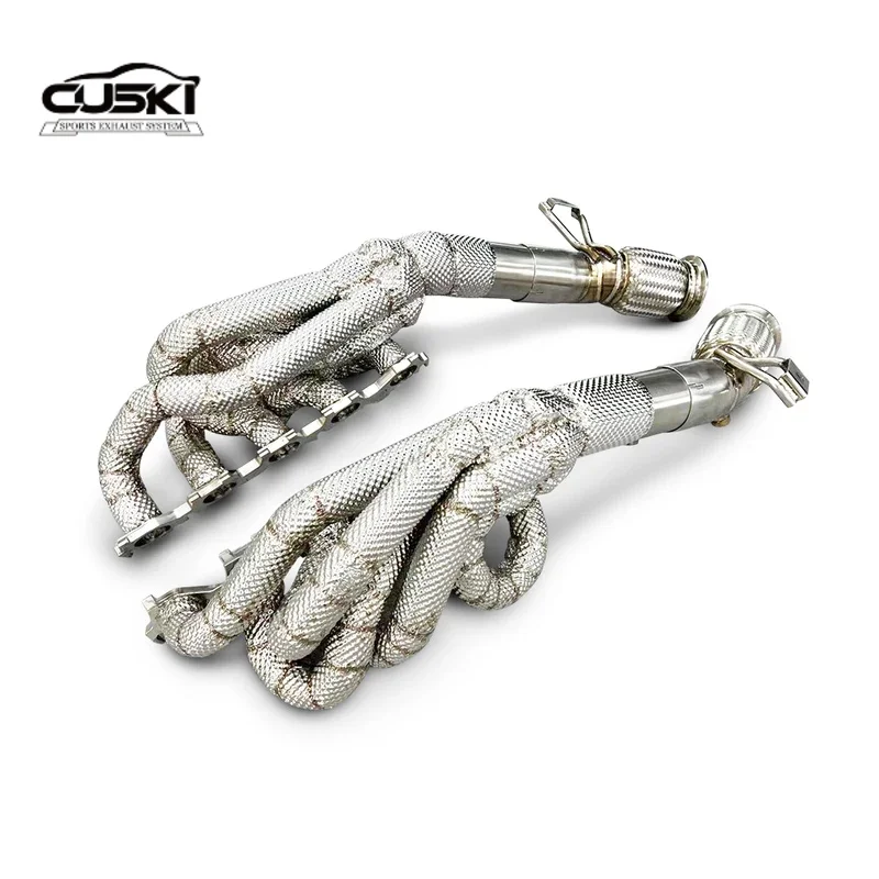 Детали модификации автомобильной выхлопной трубы с высоким расходом-выпускной