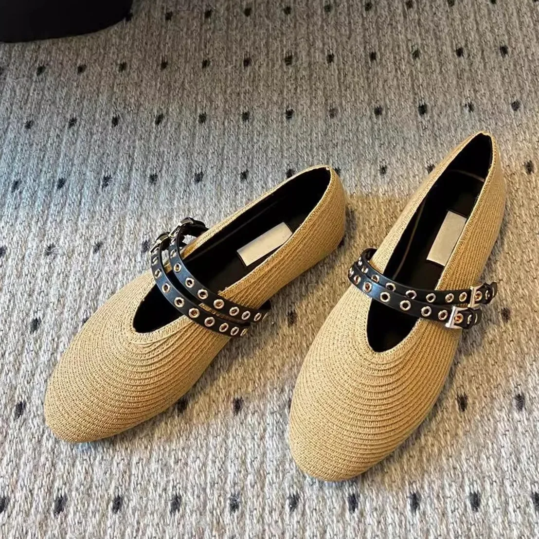 Дизайнерская брендовая женская обувь на плоской подошве повседневные туфли Мэри