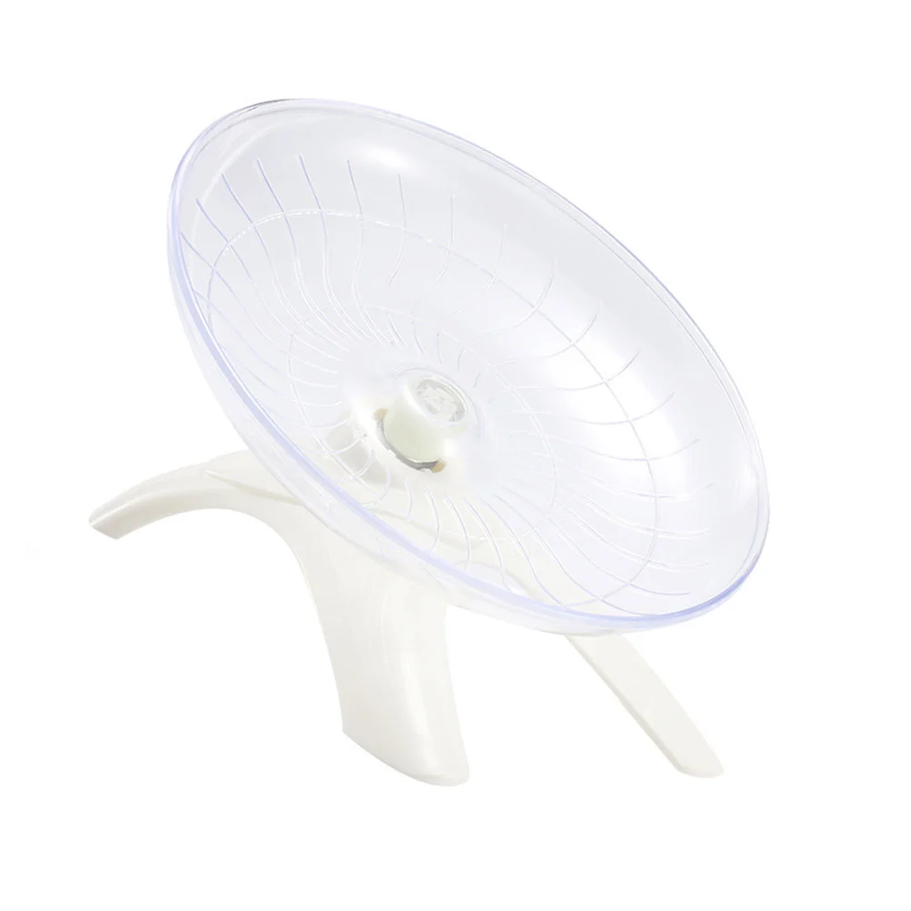 

Hamster Wheel Exercise Saucer Pet Silent Toys Flying Running Toy Jogging Rat Chinchilla Disc Wheels Suppliesanimal Device