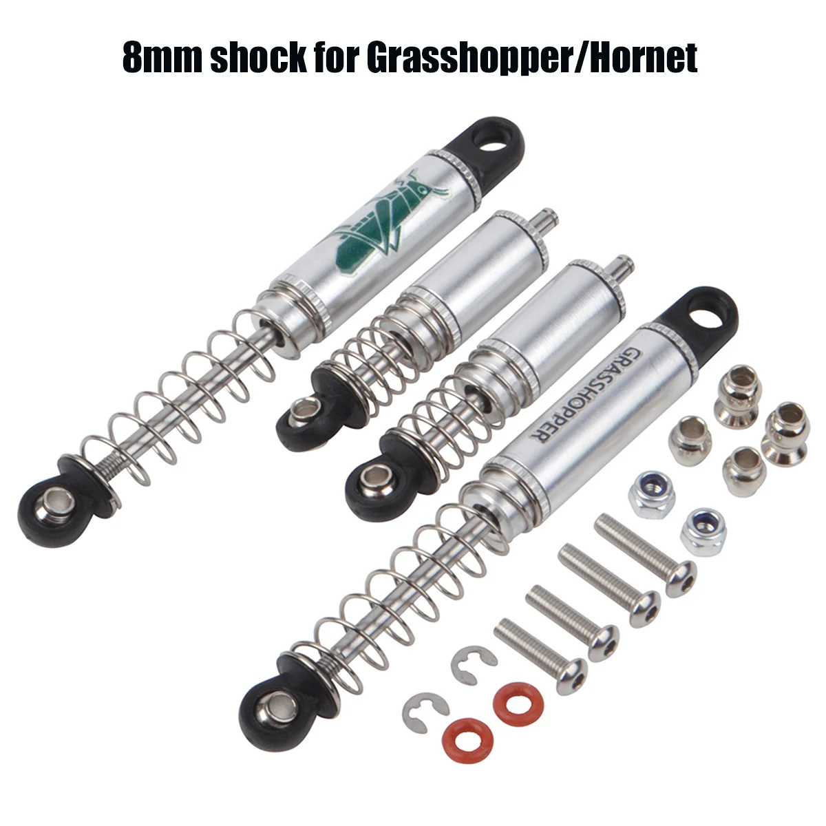 RcAidong Aluminum Oil Dampers/Shocks for Tamiya Hornet / Grasshopper Chassis