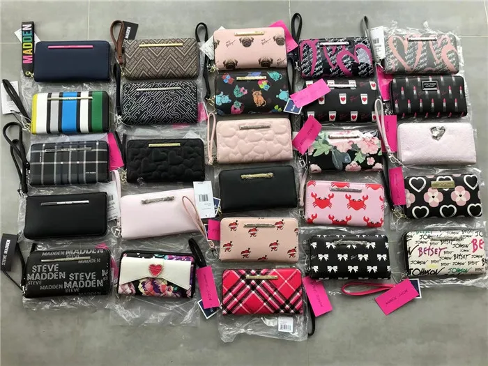 

betsey long wallet bag