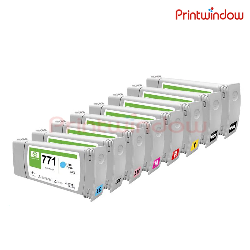 Фото Чернильный картридж высокой емкости 775 мл для принтера HP DesignJet Z6200 Z6600 Z6800 Z6810 для HP 771 HP 711 №1