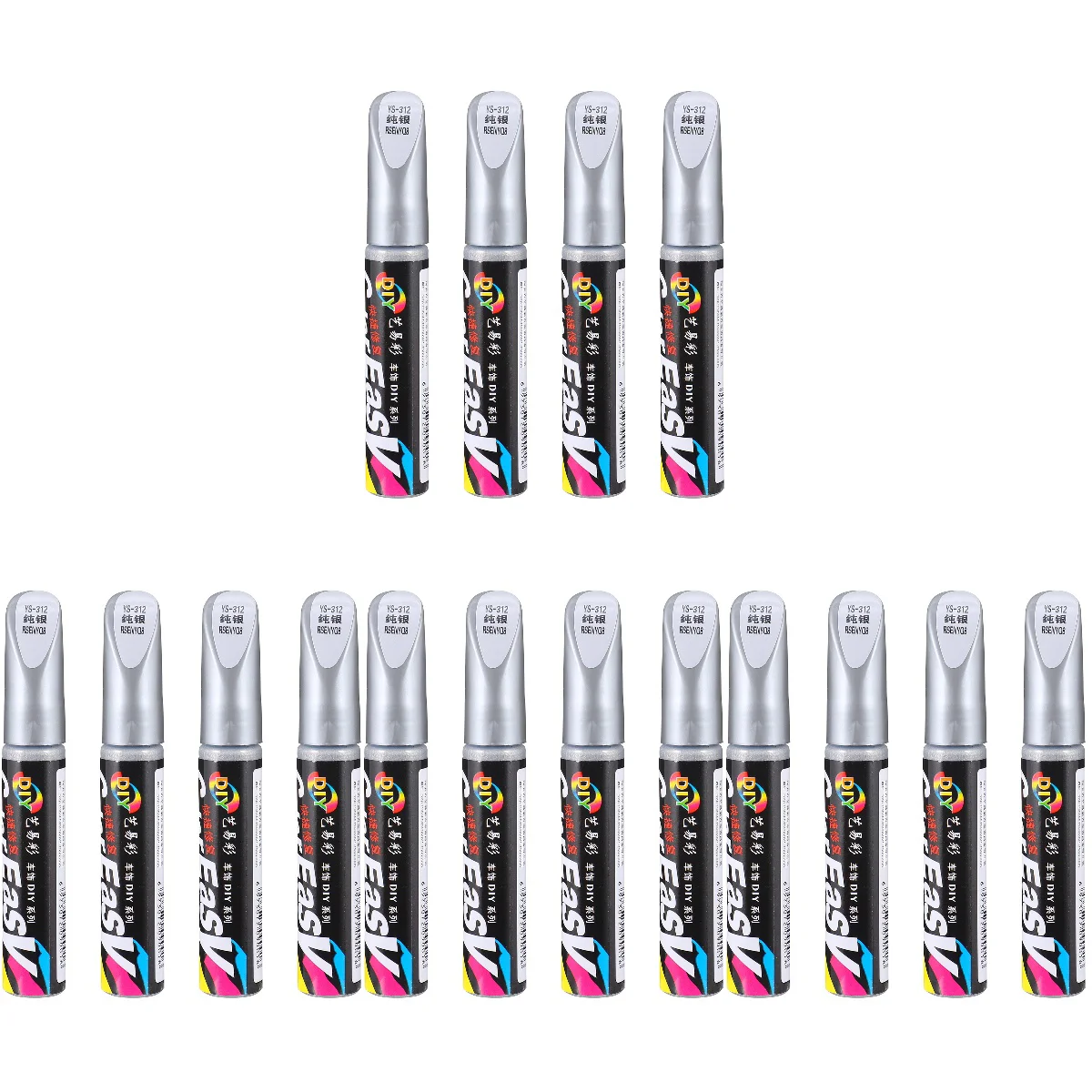 

16 pcs Automobile Scratch Repair Pen Touch Pen Practical Car Wax Pen