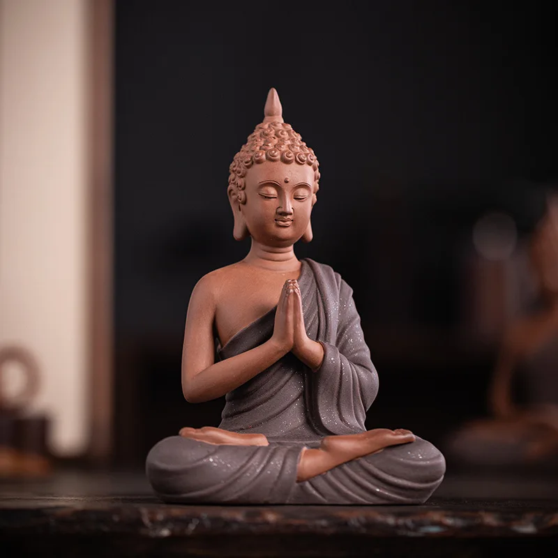 

Керамическая статуя Шакьямуни QIANFANEIVES