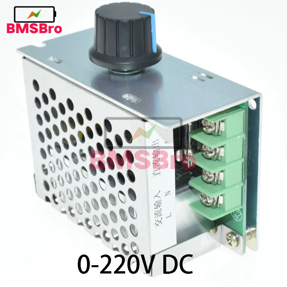 ШИМ-регулятор скорости двигателя AC 220 В до DC 10-210 20A SCR