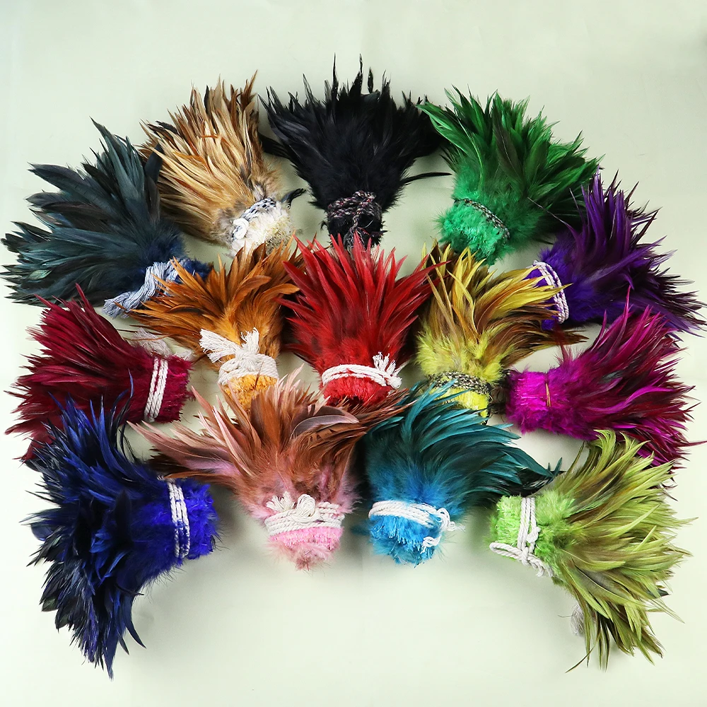 

Pheasant Feather 50pcs Multi Color 10-15cm/4-6inch DIY Jewelry Decoration Rooster Feathers for Craft Wedding Party Accessories