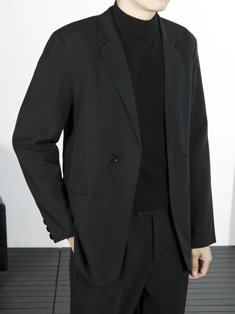 High Sense s Men's Spring and Autumn Young Sle Slim fit Casual British Suit Business Commuter Single West