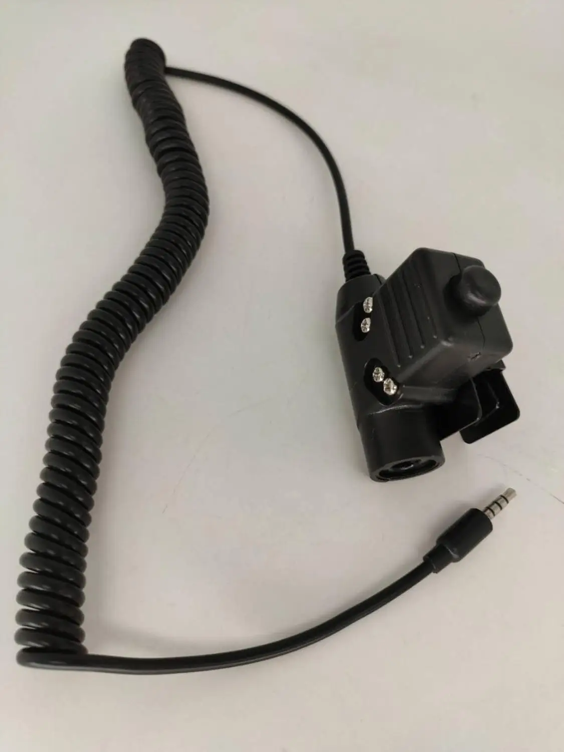 TS TAC-SKY Military Adapter PTT U94 PTT Phone Plug PTT for Tactical Hunting Noise Cancelling Headphones Walkie Talkie Headphones