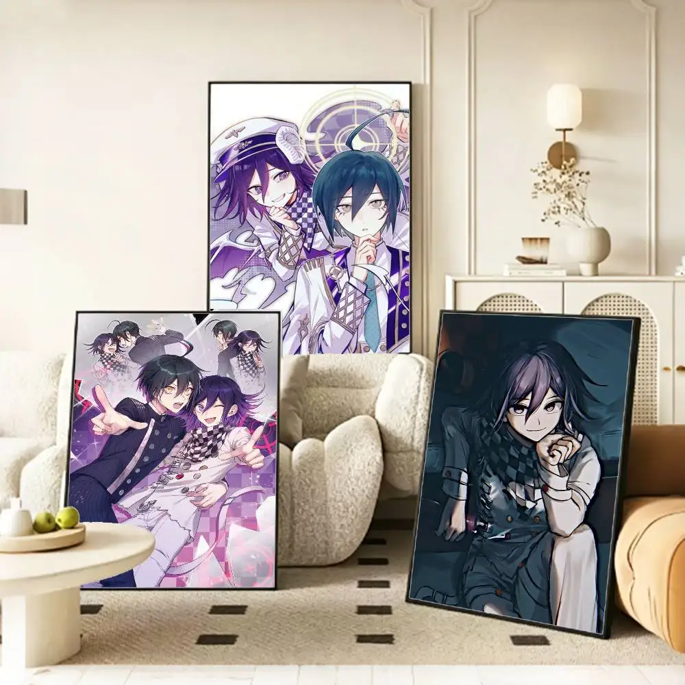 Фото Постер K-Kokichi O-Ouma Shuichi Saihara D-Danganronpa HD, самоклеящийся, водонепроницаемый, для декора стен, идеально подходит для дома, офиса, общежития, в качестве подарка №3