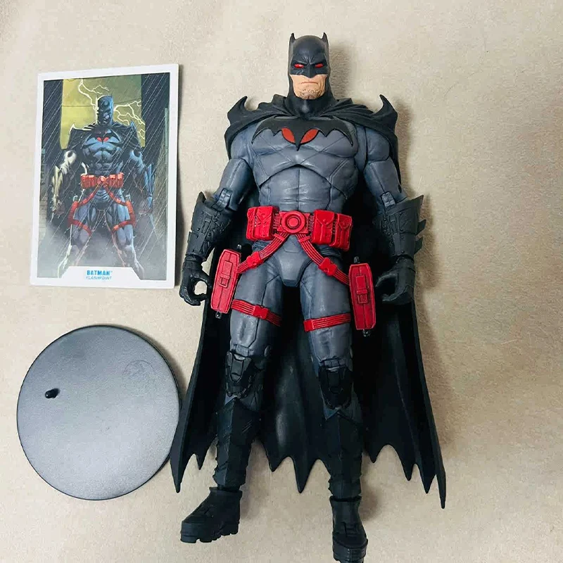 

Original In Stock Mcfarlane Batman Flashpoint Thomas Wayne Action Figure Dc Anime Figurine Collection Model Toys Gifts 7inch