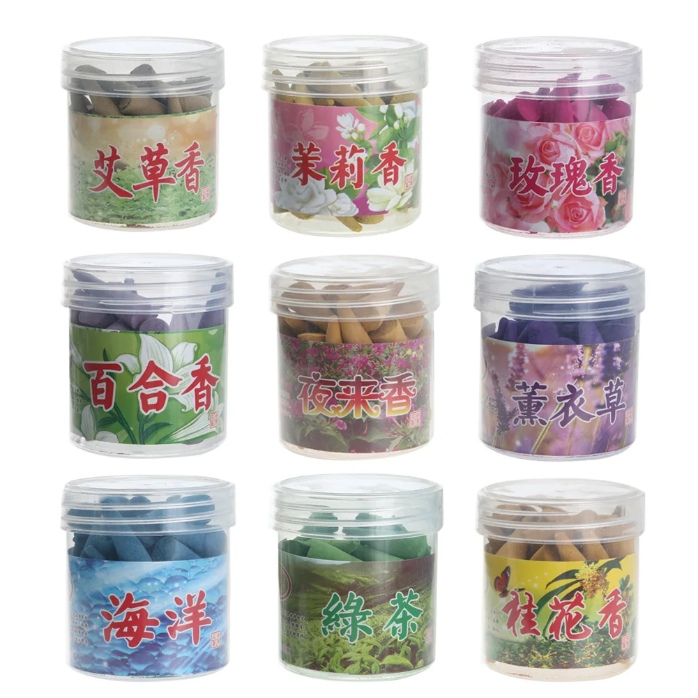 Backflow Incense Cones Natural Sandalwood Fragrant Lavender Antiseptic Burners Wholesale |