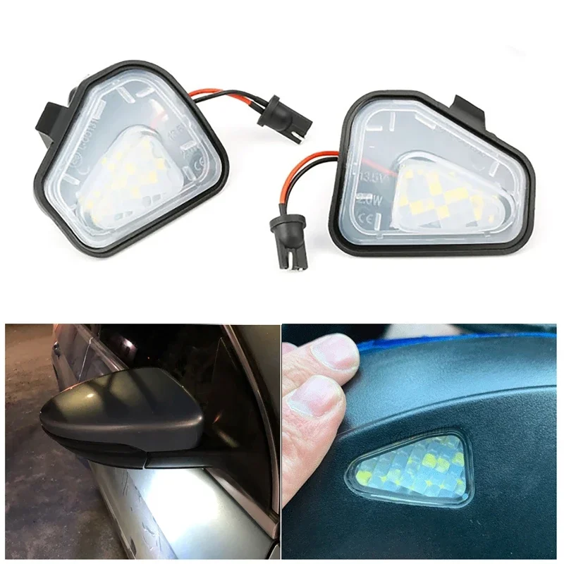 Автомобильная фотолампа с зеркалом заднего вида