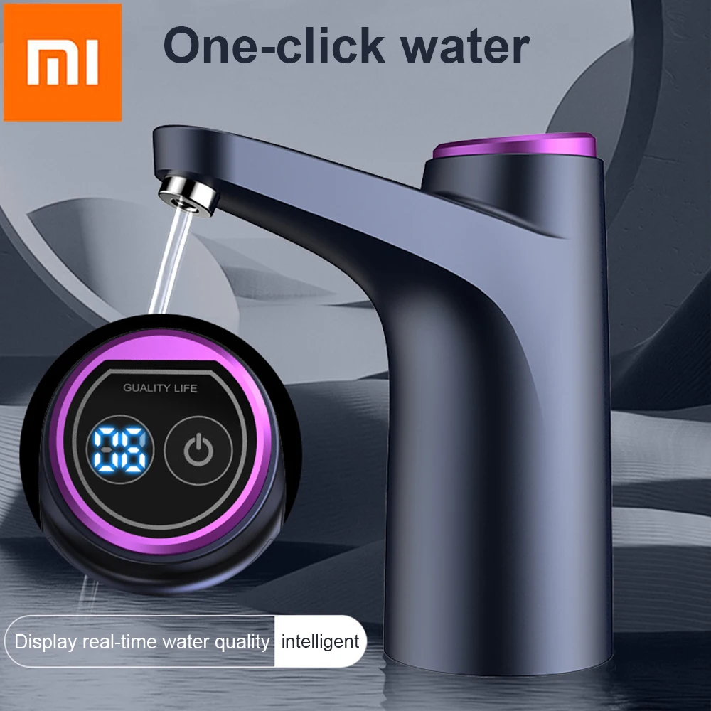 Автоматический Электрический дозатор воды Xiaomi Mijia умный насос для бутылка галлон