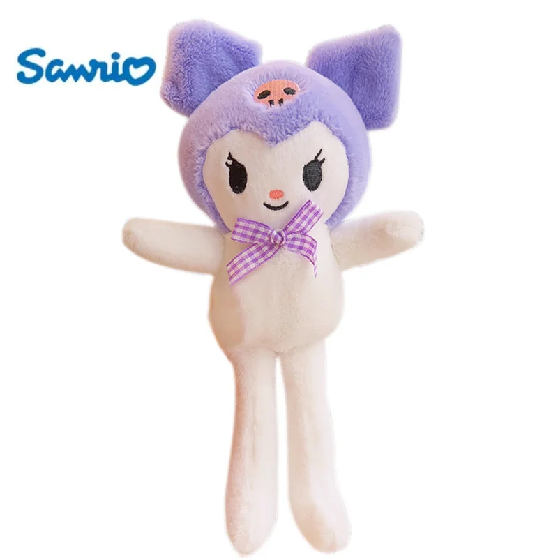 

Sanrio мультяшная плюшевая игрушка, милая кулон Kuromi, подвеска для сумки, детский подарок