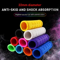 10 colours bicycle grips mtb bicycle handle cover rubber anti slip scooter bike handle bar grips handles for bicycle parts