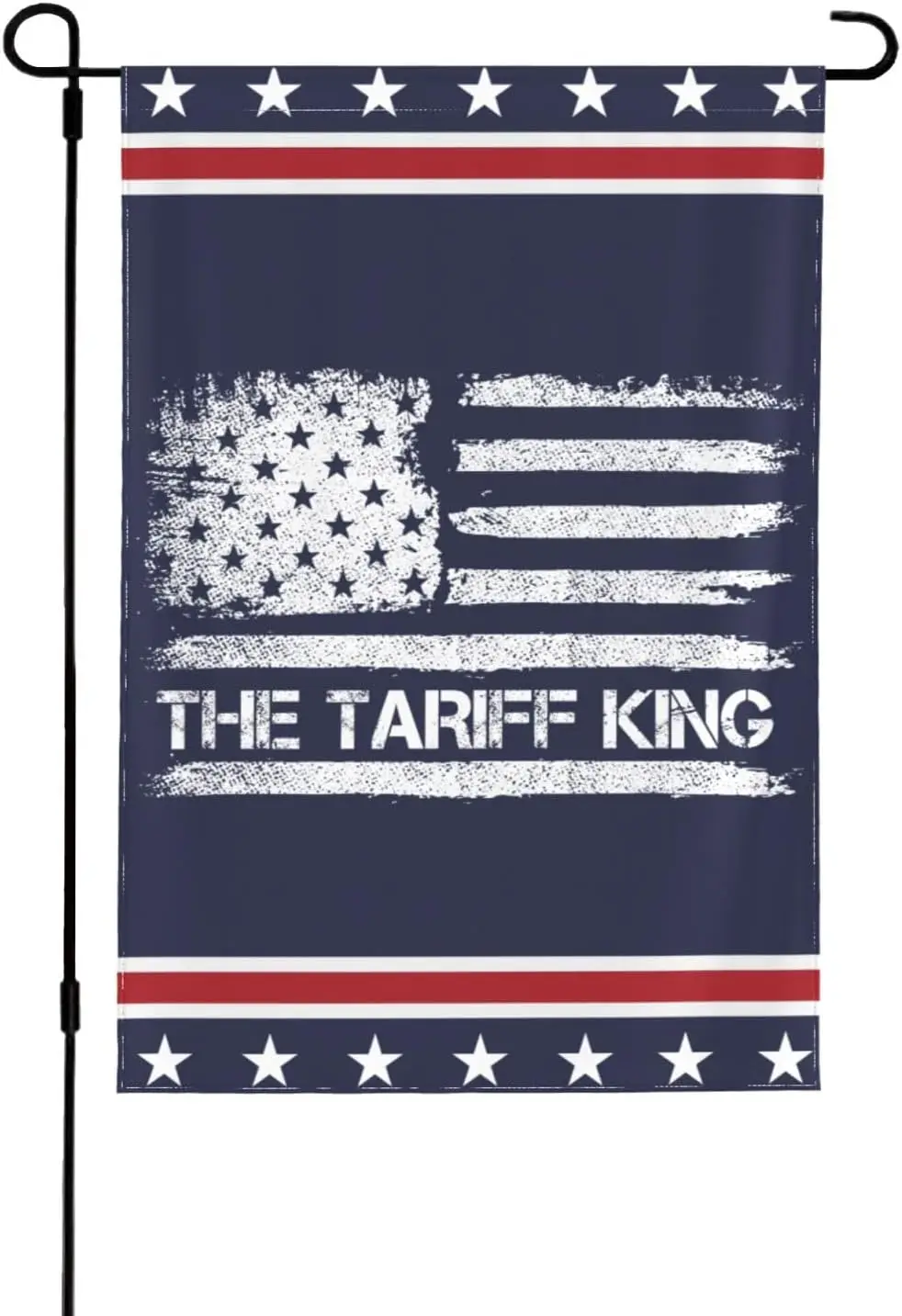 Фото Флаг для сада The Tariff King 12x18, двусторонний, для наружного декора дома, без подставки, DS04 LLO LLX №1