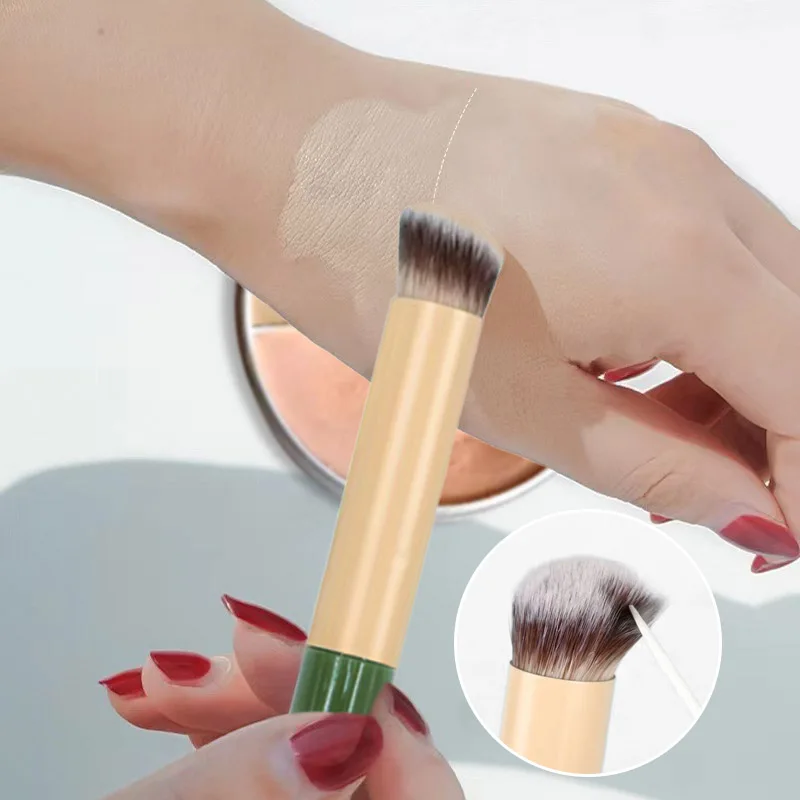

Small Mushroom Makeup Powder Puff Soft Sponge Round Head Concealer Brush Powder Brush Lip Brush Professional Makeup Tools