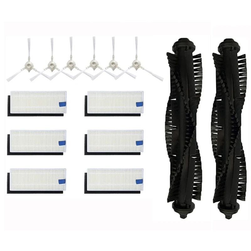 14 шт. роликовая щетка боковая и фильтры для робота-пылесоса 360 S6 аксессуары детали