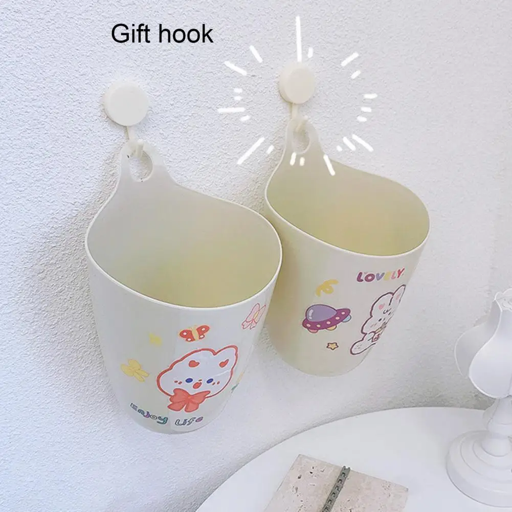 

Hanging Type Pen Holder Drop Resistance Plastic Student Stationery Pencil Case for Children