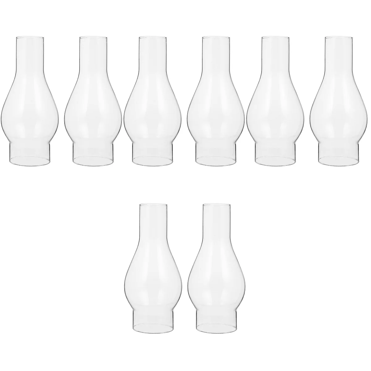 

8 шт. керосиновый абажур винтажный потолочный вентилятор прозрачные стеклянные оттенки масло