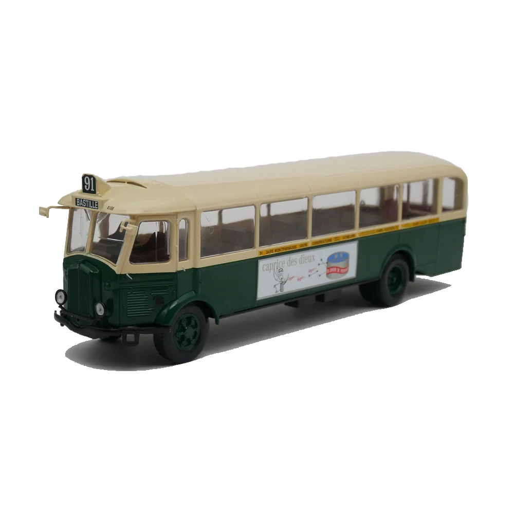 

IXO 1:43 TN4H-Bla RATP bus French bus alloy toy car model