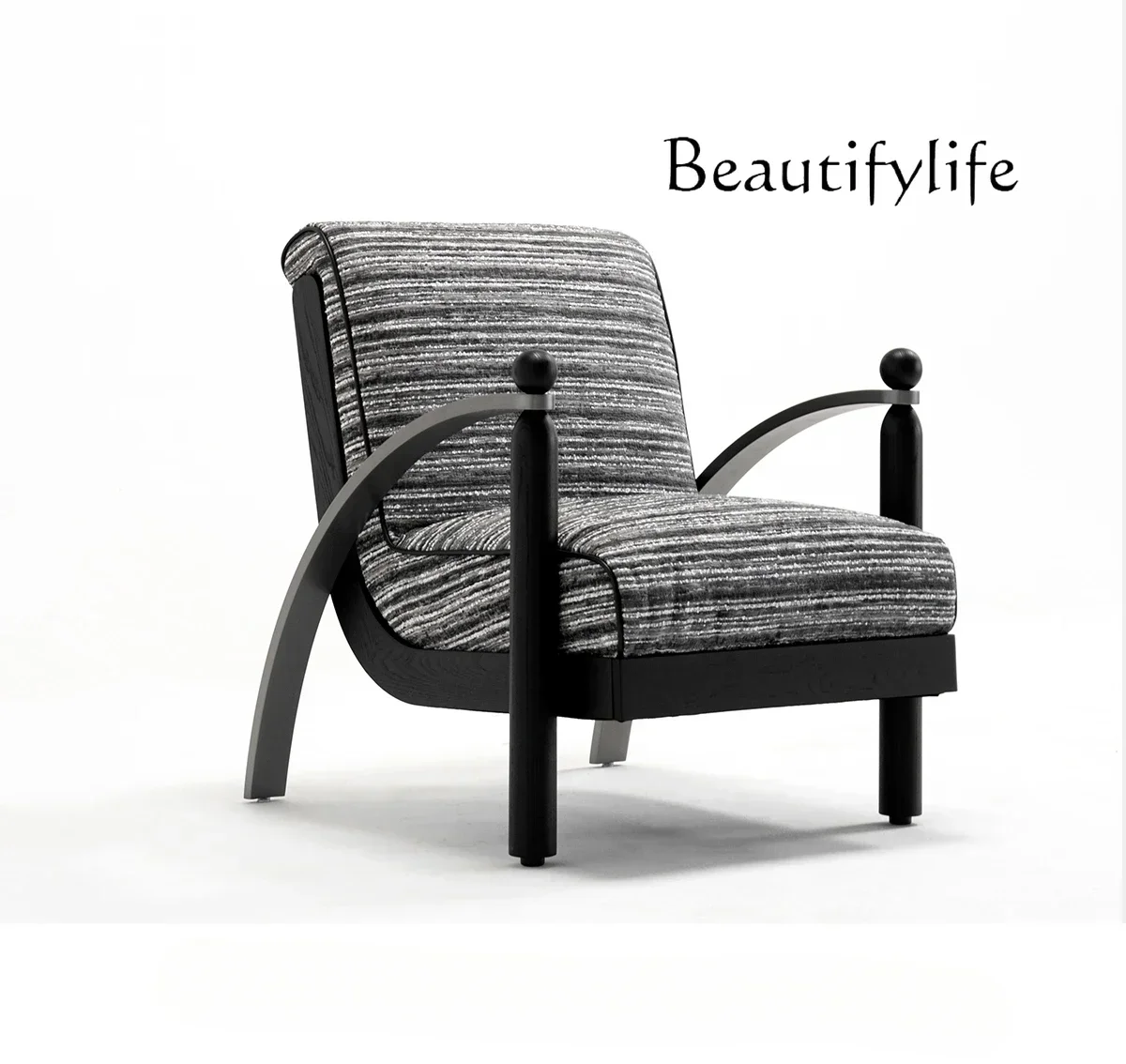 Современный простой стул для отдыха средневековый одиночный диван