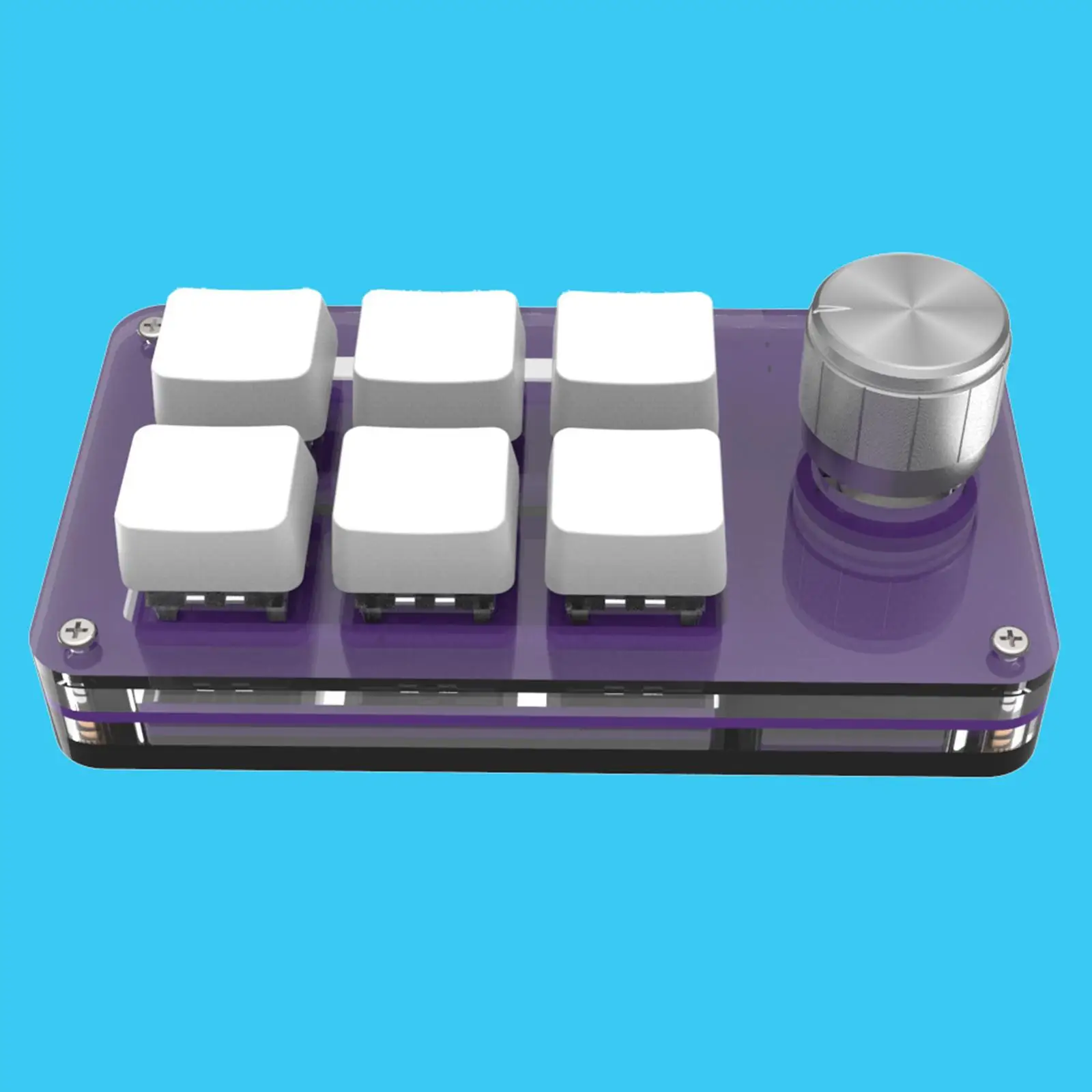 

Мини-клавиатура Механическая Проводная, 6 клавиш, USB