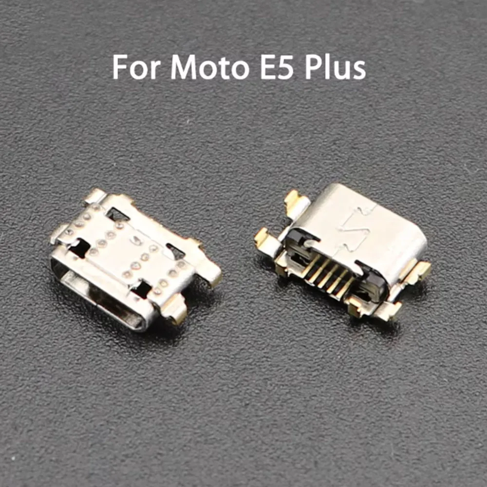 Фото 10 шт., ремонт порта зарядки, сменный разъем, разъем Micro USB для Motorola MOTO E5Plus E5 Plus №1