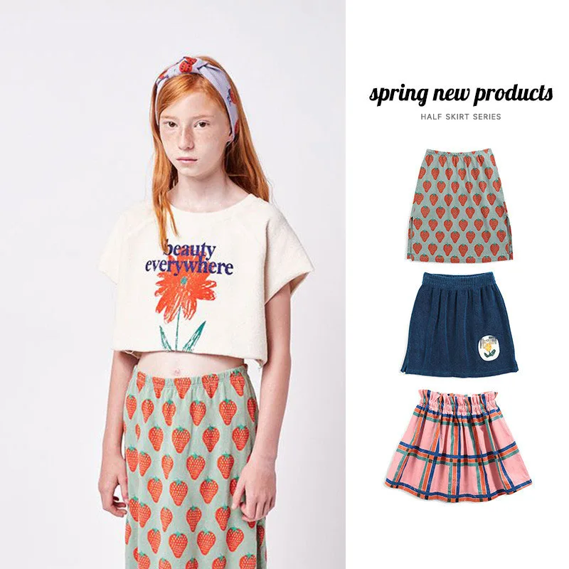 

EnkeliBB BC 2022 New Arrivals Girls Fashion Skirts Super Stylish Kids Trends Clothes Brand Designer Skirts For Toddler Girls