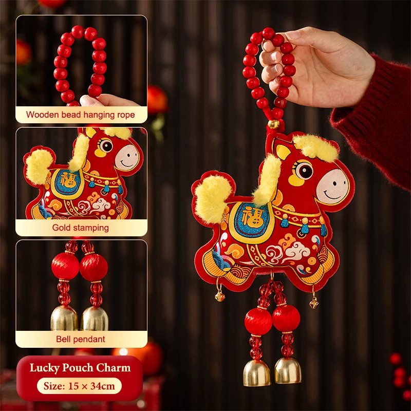 

Деревянное новогоднее украшение для двери JETTING