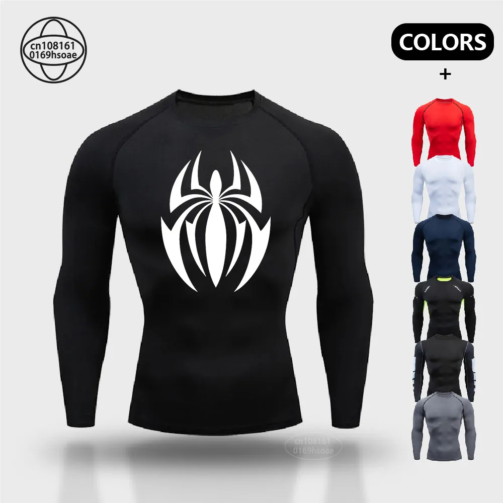 Мужская Быстросохнущая Футболка Для Фитнеса С Круглым Вырезом И Длинными