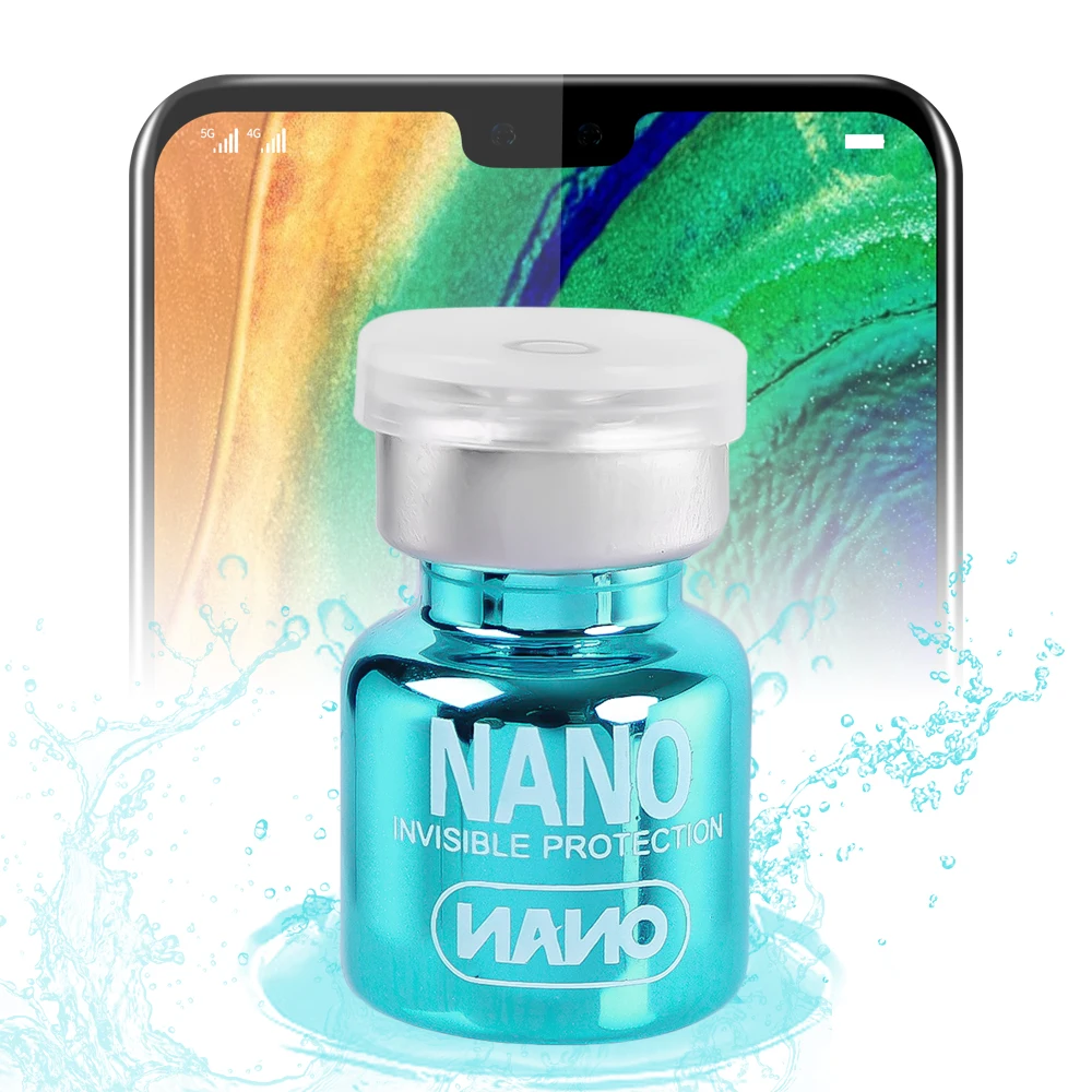 

Liquid Glass Screen Protector Nano Oleophobic Coating Film Universal Curved Glass Protector Film for Samsung Huawei Xiaomi Phone