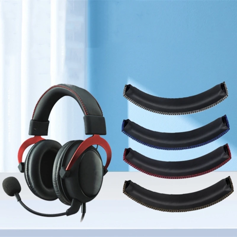

Headphone for Head Beam Pad for Kingston for HYPERX Cloud CORE Cloud II Wireless Headsets Black Headband Cover Headband