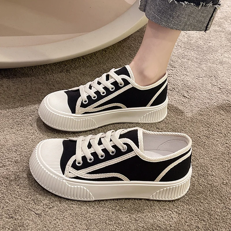 

Girl Street Leather Women Casual Sport Shoes Mesh Patchwork Stripe Comfortable Sneakers Seasons Trainers