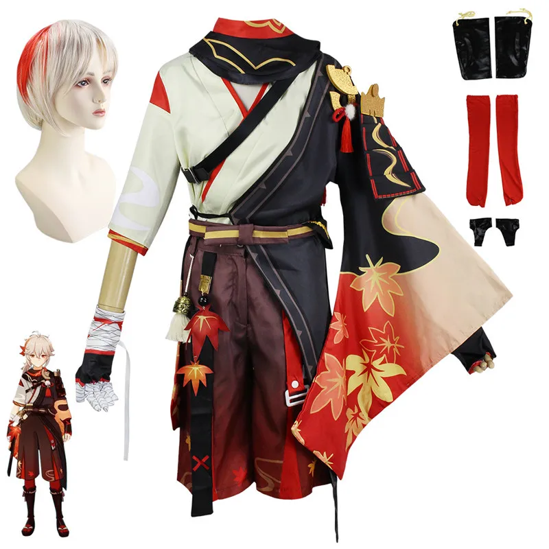 

Game Genshin Impact Kaedehara Kazuha Cosplay Outfit Halloween Costume New Cosplay Costumes For Men