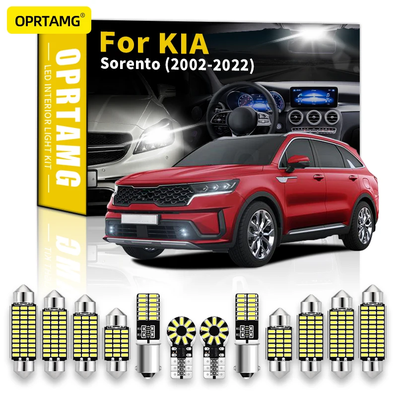 

OPRTAMG Canbus For KIA Sorento 2002-2012 2013 2014 2015 2016 2017 2018 2019 2020 2021 2022 Vehicle LED Interior Dome Map Light