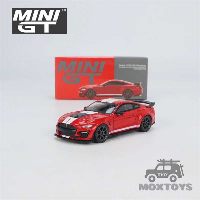 

MINI GT 1:64 Shelby GT500 SE Widebody Ford Race Red LHD Diecast Model Car