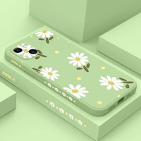 gentle daisy phone case for iphone 13 12 11 pro max mini x xr xs max se2020 8 7 plus 6 6s plus cover