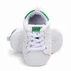 Детская обувь для мальчиков и девочек; Модная Белая обувь для новорожденных; От 0 до 1 года нескользящая обувь для отдыха