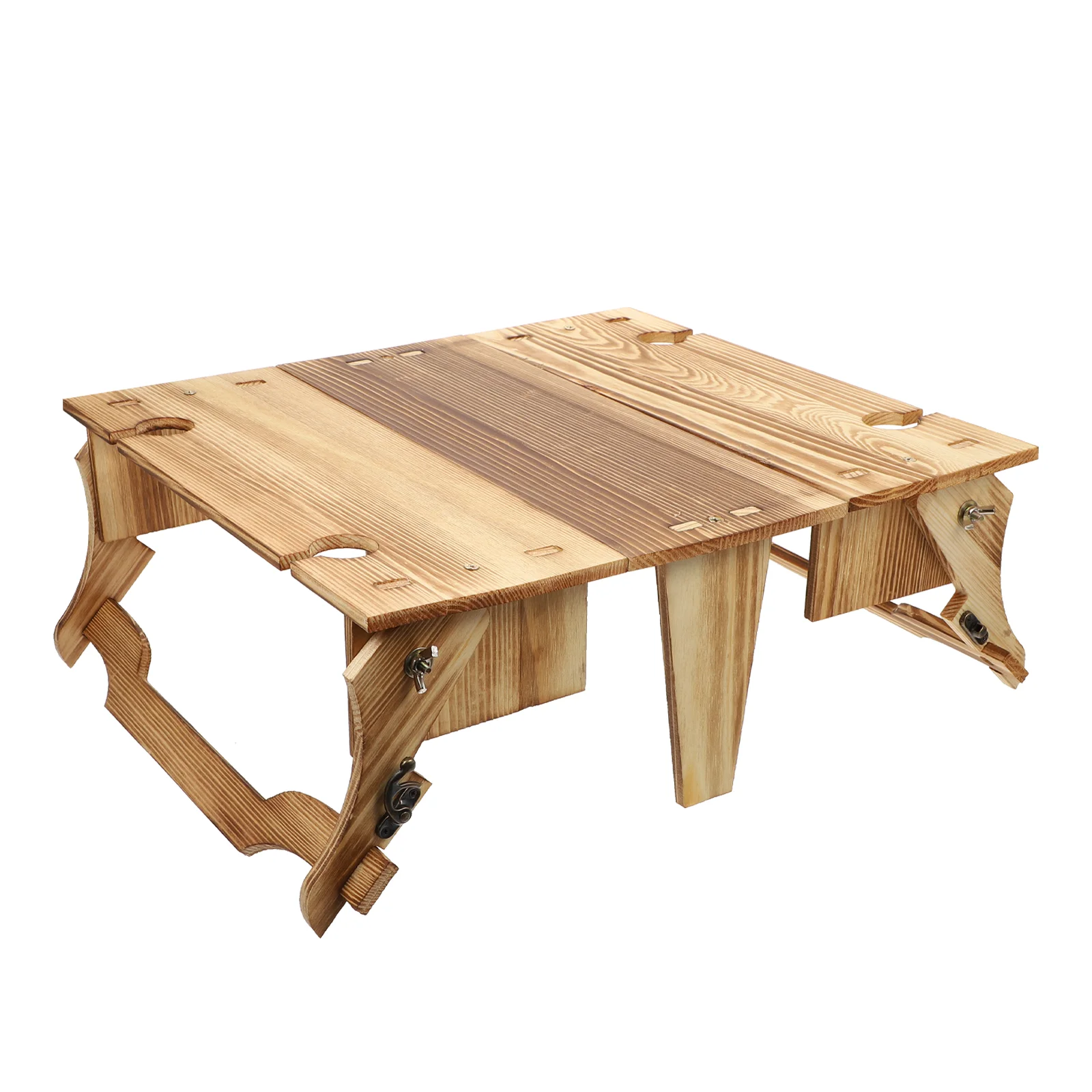 

Picnic Basket 2-in-1 Picnic Desk Folding Desk Bread Storage Basket