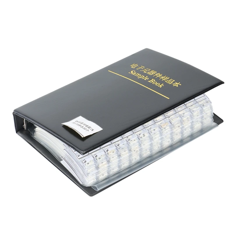 

170Values s 50Pcs=8500Pcs 0805 1% 0R-10M Ohm SMD Resistor Kit RC0805 FR-07 Series Sample Book Sample Kit