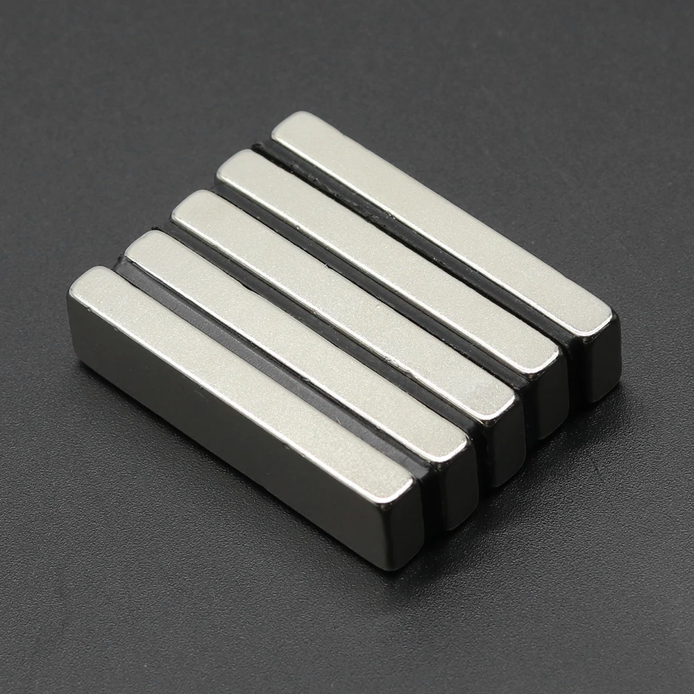 Блок-магнит 40x10x5 мм N35 1/2/5 шт. постоянный NdFeB супер сильные мощные неодимовые