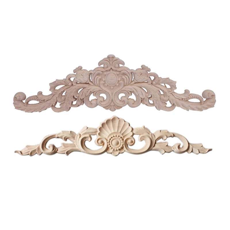 2 шт. деревянные молдинги для мебели 30x7 см 30x8x2